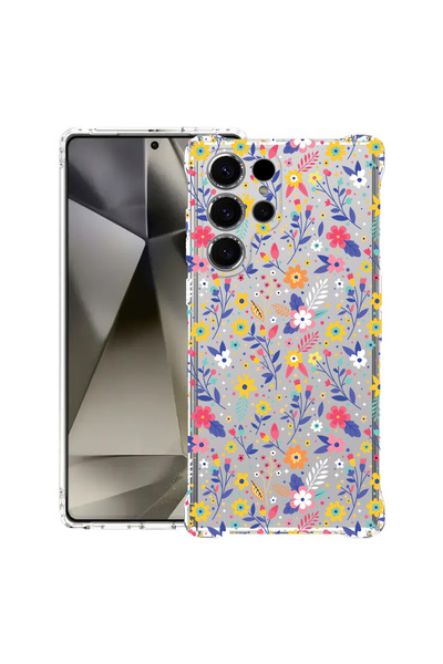 bestcase ® Husă Anti Shock Case for Samsung Galaxy S26 Ultra, Flower Pattern,...