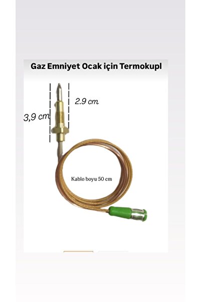 Bosch - Siemens Ankastre Ocak Termokupl / Emniyet Sensörü Termokupl (YENİ TİP...