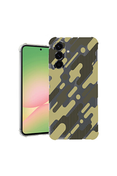 bestcase ® Husă Anti Shock Case for Samsung Galaxy S26, Green Camouflage, 312...