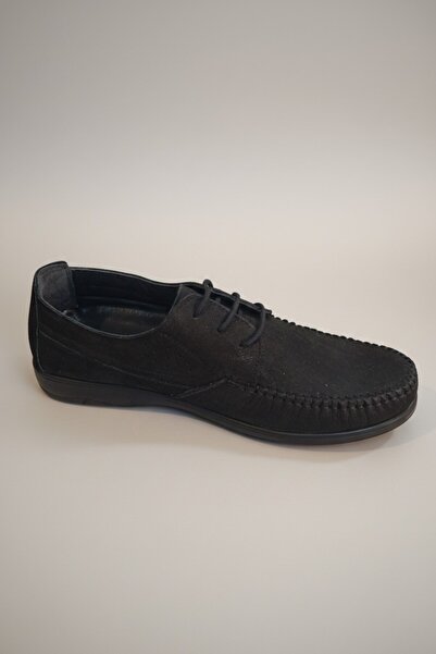 Modayak ENES ΜΑΥΡΟ NUBUCK ΜΕ ΔΑΝΤΕΛΕΣ ΠΟΛΥΣΤΡΩΜΑΤΙΚΗ ΣΟΛΑ ΓΝΗΣΙΟ ΔΕΡΜΑ Δερμάτ...