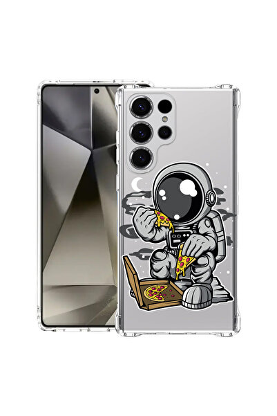 bestcase ® Husă Husă Antișoc pentru Samsung Galaxy S26 Ultra, Astronaut Pizza...