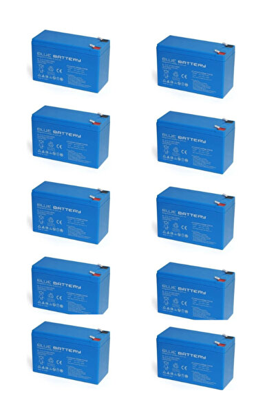 Blue Battery 10 ADET 12V 9AH BAKIMSIZ KURU AKÜ