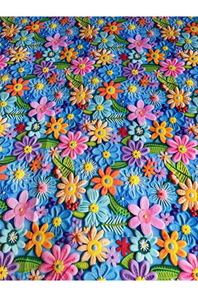 Şirin Çeyiz ve Perde 3D Jarse Sofra Bezi / Masaörtü 150*150 cm