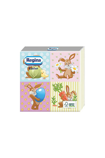 OEM Servetele de masa Paste,1 strat, 33*33 cm, 4 iepurasi