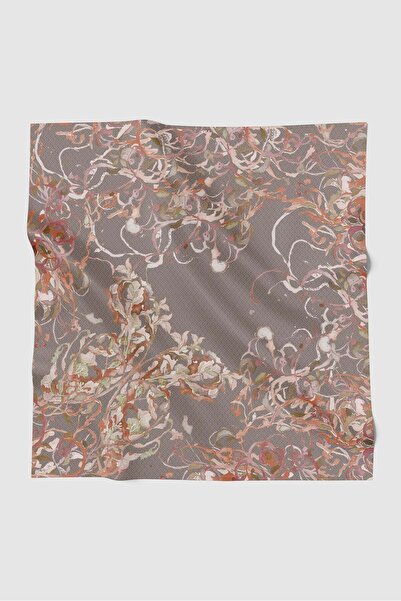 Buttonscarves Velmora Vual Kare Eşarp - Brush