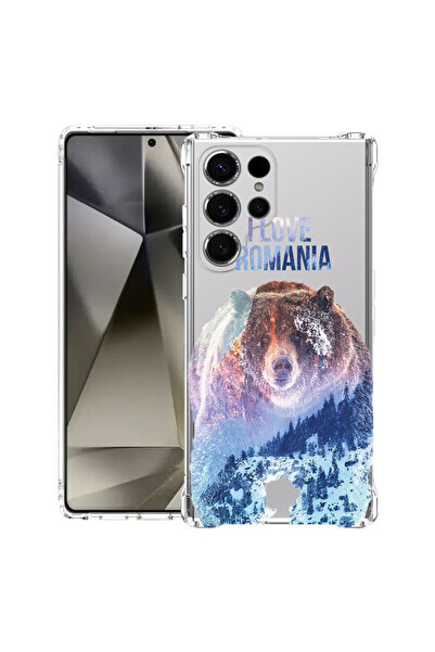 bestcase ® Husă Anti Shock Case for Samsung Galaxy S26 Ultra, I Love Romania,...