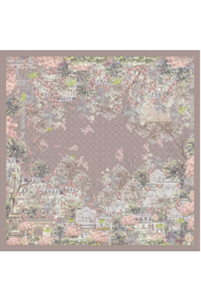 Buttonscarves Parisian Saten Şal - Bonjour