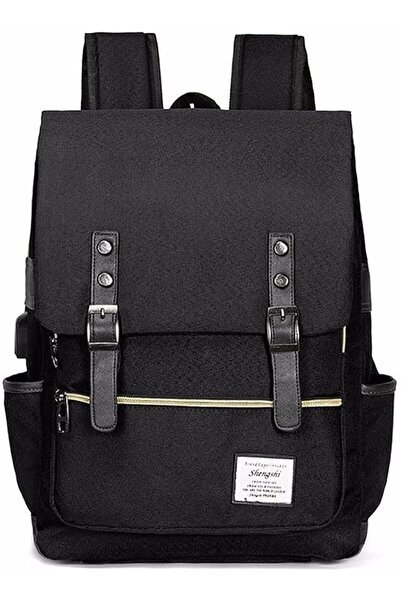 Arabest حقيبة ظهر للكمبيوتر المحمول مزودة بمنفذ شحن USB، حقيبة كمبيوتر مقاومة...