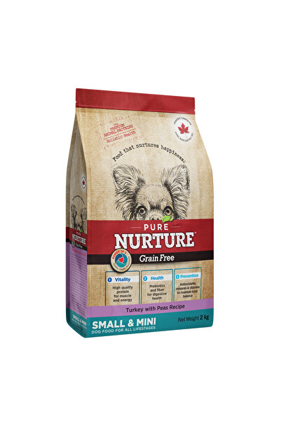 Pure Nurture Hrana pentru caini de talie mica si mini Grainfree, cu mazare si...