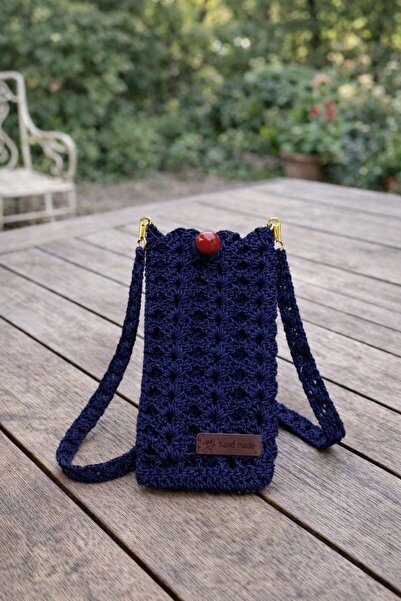 one depot only for quality life Phone Bag Si, Hand Knitted Stylish Bag , Shou...