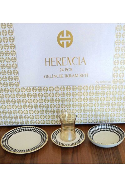 Herencia GELİNCİK 24 PARÇA İKRAM SETİ