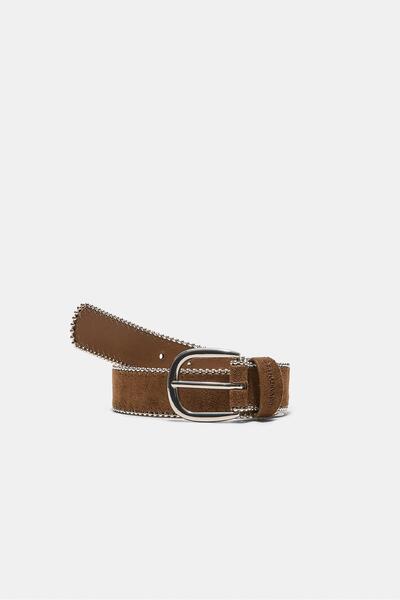 Stradivarius Yanları boncuklu kemer