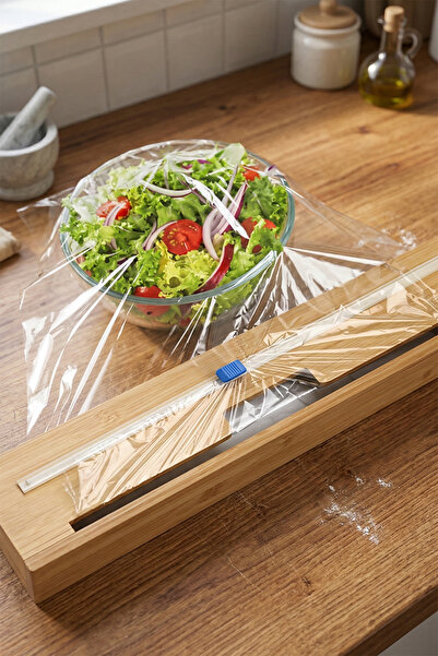 Porsima Pbt-588 بامبو صندوق قطع رقائق قابلة للتمدد بقسم واحد 33x8x7,5 سم