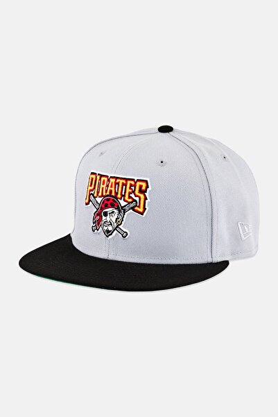 NEW ERA x MLB Men Pittsburgh Pirates Fitted Cap, Grey