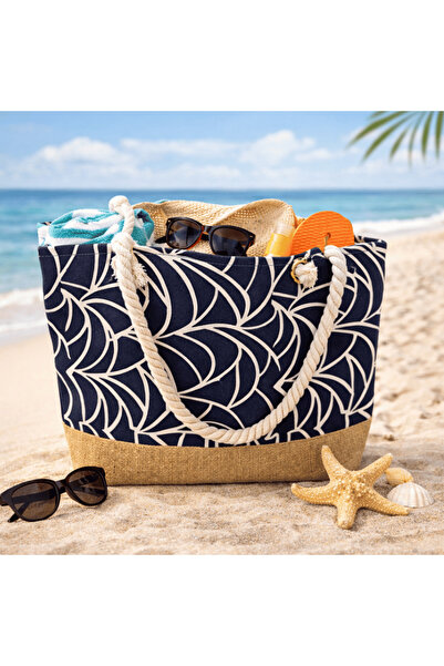 onymino حذاء نسائي للشاطئ حقيبة si 28 LT بنعل من الجوت وسحاب وبطانة داخلية C ...