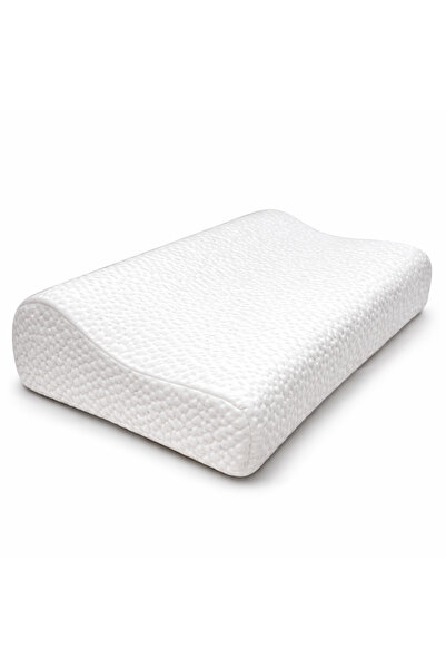 Bozkar Medikal Μαξιλάρι λαιμού Visco Εργονομικής σχεδίασης με αναπνεύσιμη επέ...