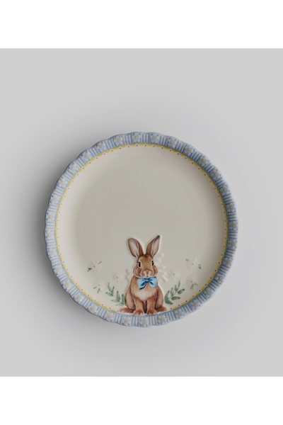 MyBalliStore Primark Easter Tavşan Kabartmalı Tabak 21 cm