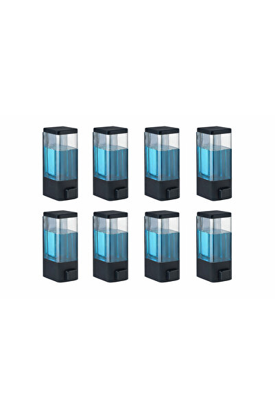 VIVOHOME Wall Mounted Manual Liquid Soap Dispenser 8 Pieces Adhesive and Scre...