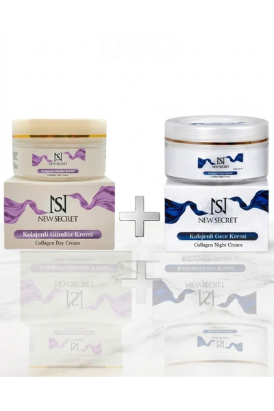 New Secret Collagen Day Cream + Collagen Night Cream