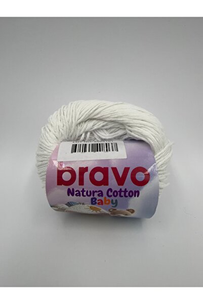 Bravo Natura Cotton Baby Beyaz 306 %100 Pamuk Koton Bebek ve Amigurumi Punch ...