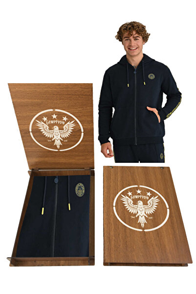 Fenerbahçe Men's Tribun Extraforlu Sweat with Gift Wooden Box