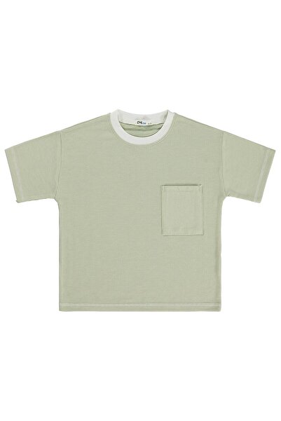 Civil Boys Футболка з кишенями та швами Karyoka для дітей 6-9 років - зелена ...