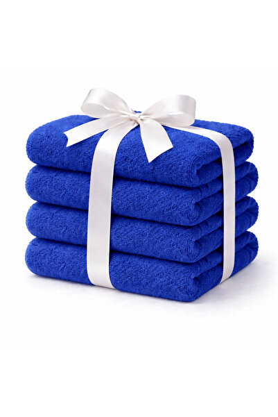 The Cotton Connection Luxury 100% Cotton Bath Towels – Pack of 4, (70x140 cm)...