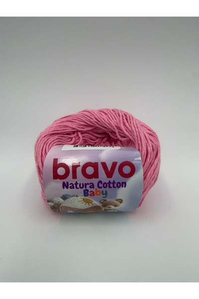Bravo Natura Cotton Baby Pembe 405 %100 Pamuk Koton Bebek ve Amigurumi Punch ...