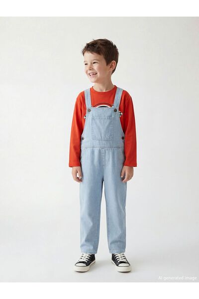 LC Waikiki LCW Παιδικό Αγορίστικο Τζιν Σαλοπέτ