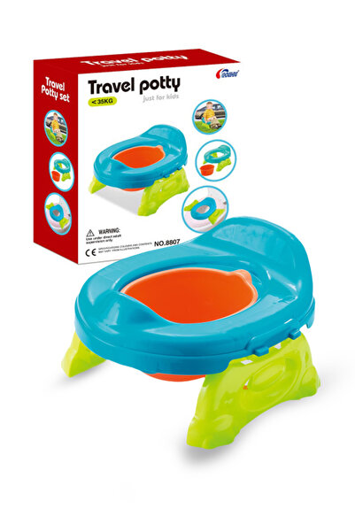 Generic نونية سفر محمولة 3 في 1 للأطفال - مقعد تدريب قابل للطي للأطفال الصغار...