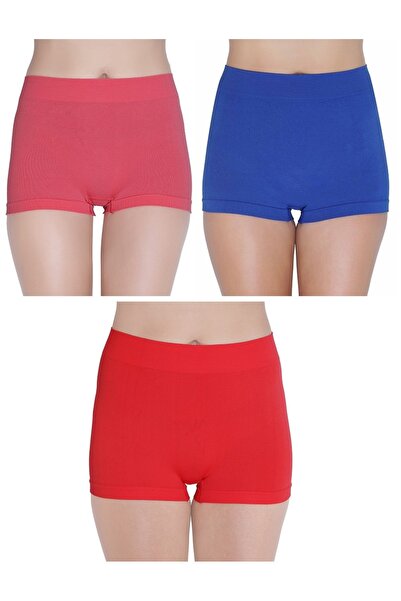 Glamroot Women's Seamless No show, No pinch,No panty lines Boy short Panty, P...