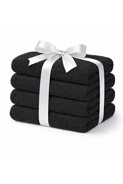 The Cotton Connection Luxury 100% Cotton Bath Towels – Pack of 4, (70x140 cm)...