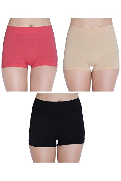 Glamroot Women's Seamless No show, No pinch,No panty lines Boy short Panty, P...