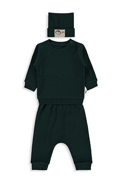 Civil Baby طقم بيريلي مكون من 3 قطع للأعمار من 6 إلى 18 شهرًا - أخضر