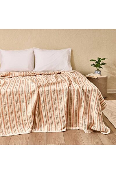 Evidea Soft Avena Çift Kişilik Yatak Örtüsü - Renkli - 220x230 cm