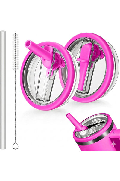 Stanley Quencher 40 oz Compatible Thermos with Straw Leakproof Lid Set – Gift...