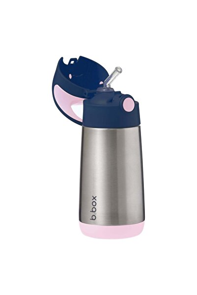 b.box 350ml Insulated Drink Bottle - Indigo Pink