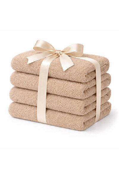 The Cotton Connection Luxury 100% Cotton Bath Towels – Pack of 4, (70x140 cm)...