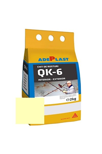 Adeplast Chit de rosturi pentru faianță și pereți Quarz, cremă, 2 kg (rosturi...