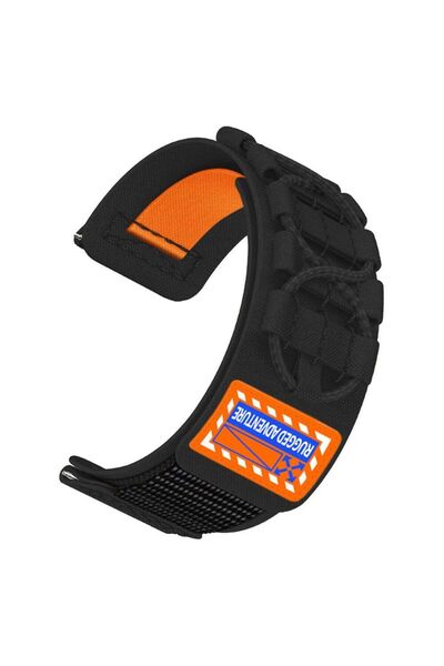 Gpack Garmin Fenix 7 Pro Solar 47mm Kordon Kayış Orbital Örgülü Halat Tasarım...