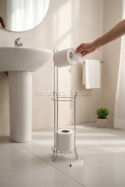 RENK YAPI RÜYASI НЕРЖАВІЮЧИЙ ЗАПАСНИЙ ТУАЛЕТНИЙ ПАПІРНИК НА НОЖКАХ СТЕНД ДЛЯ ...