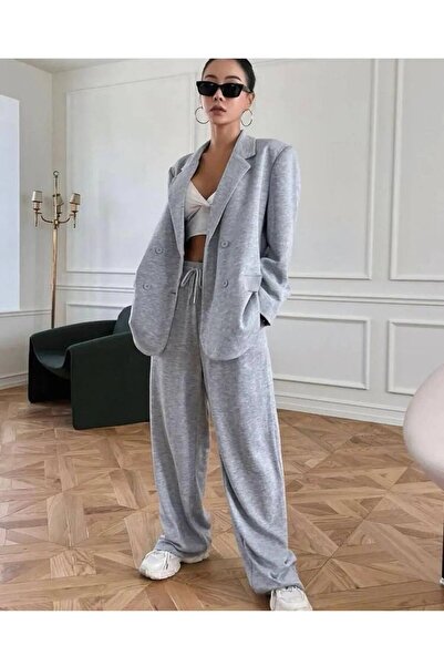 Butikcadde İthal İki İplik Jogger Pantalon Ceket Takım