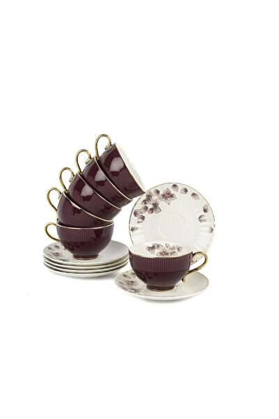 Mikasa Moor Plum 6’Lı Çay Fincanı Seti 250 Cc