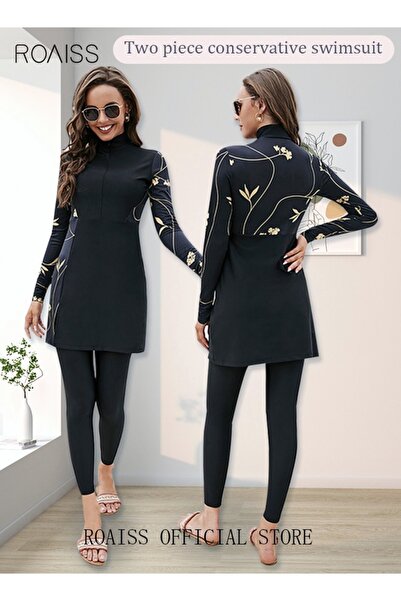 ROAISS 5-Pack Women's Pajama Sets Sweet Floral Printing Homewear Ladies Night...