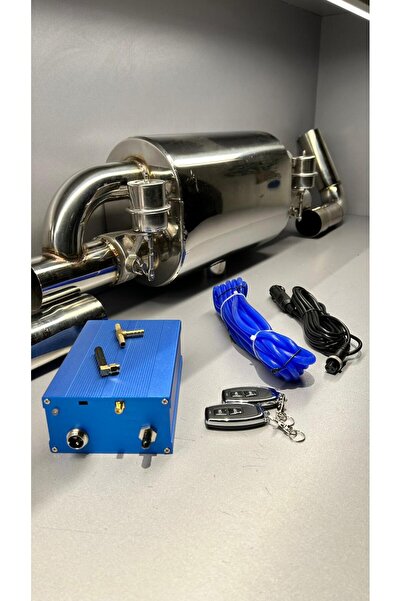akt egzoz Özel Havalı sistem valve tronic krom çift çıkış warex ve havalı kumanda sistemi
