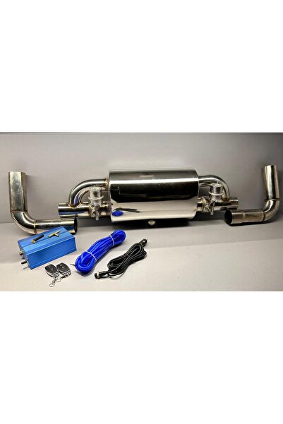 akt egzoz Özel Havalı sistem valve tronic krom çift çıkış warex ve havalı kumanda sistemi