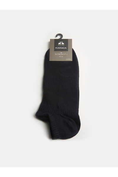 Karaca Lacivert Pamuk Karışımlı Patik Çorap