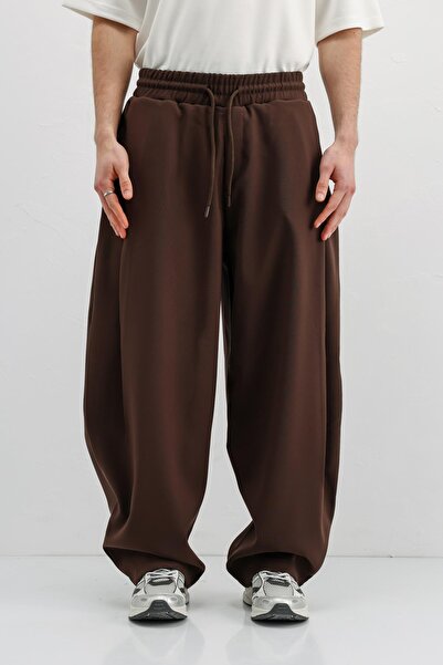 VAMOSCLO Balloon Fit Pantolon Kahve