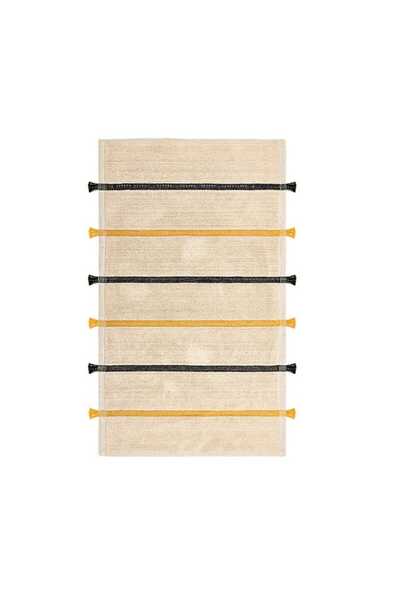 Evidea Soft Rigel Banyo Paspası - Ekru / Renkli - 60x100 cm