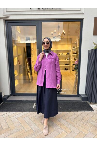 Venöve 26Ssgom0028 Thomas Women's Shirt Fuchsia